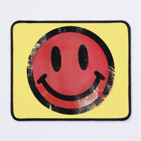 Item preview, distressed Smiley designed and sold by ZERO-by-Design.