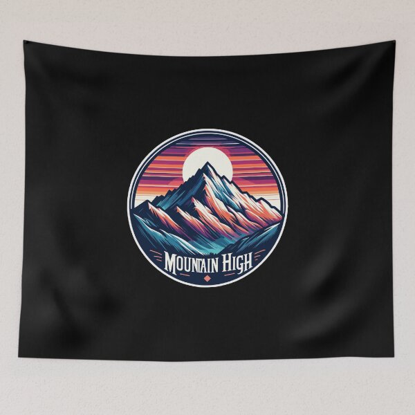 Item preview, Mountain High - Mountain Illustration designed and sold by MrERNST.