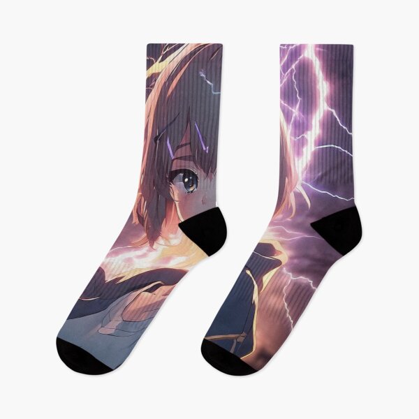 Item preview, Beautiful Anime Girl Lightning designed and sold by ExaltedCharm.