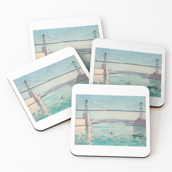 Item preview, Albert Marquet |  Marseille, the transporter bridge art by Albert Marquet  designed and sold by TeeARTHY.