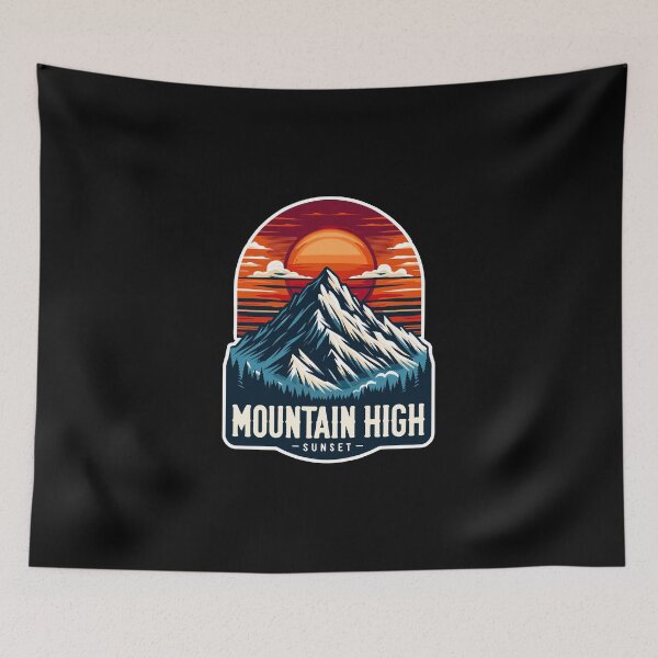 Item preview, Mountain High - Mountain Illustration designed and sold by MrERNST.