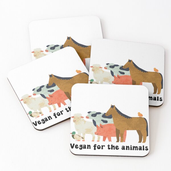Item preview, Vegan For The Animals  designed and sold by TeeKid.