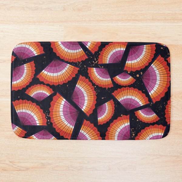 Item preview, Lesbian Pride Flag Folding Fan designed and sold by Love-Ina.