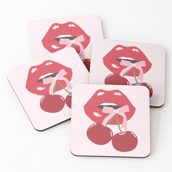 Item preview, coquette cherry in a mouth designed and sold by ccristinaaorzz.