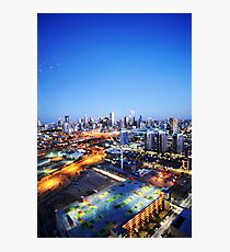 Melbourne Night Scape Photographic Print