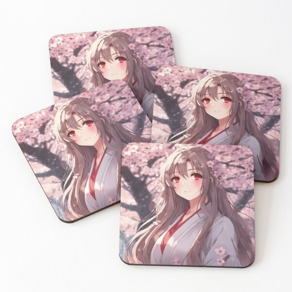 Item preview, Beautiful Anime Girl Blossoms designed and sold by ExaltedCharm.