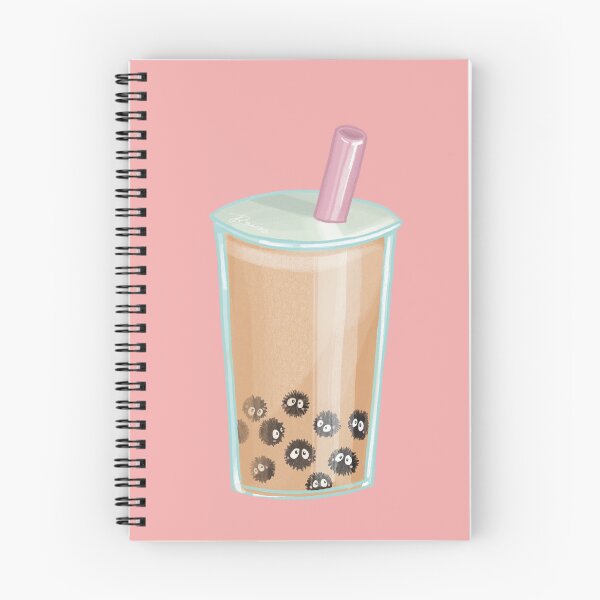 Item preview, Soot sprite bubble tea boba pearls illustrated  designed and sold by Juliet Raines.