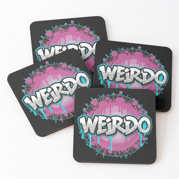 Item preview, Weirdo - Graffiti Style Typography Art designed and sold by diegomenjivar92.