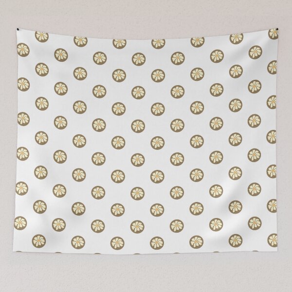 Item preview, retro flower - pale yellow designed and sold by whitneyconner.