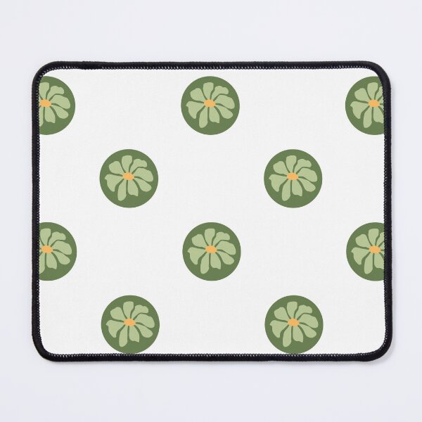 Item preview, retro flower - sage green designed and sold by whitneyconner.