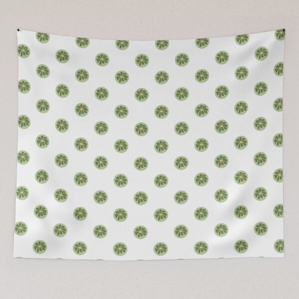 Item preview, retro flower - hunter green designed and sold by whitneyconner.