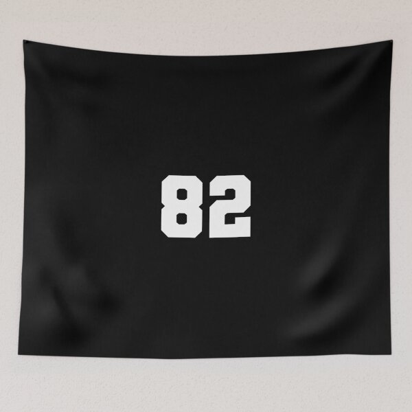 Item preview, 82, eighty-two, white, soccer league designed and sold by Numbers-Art.