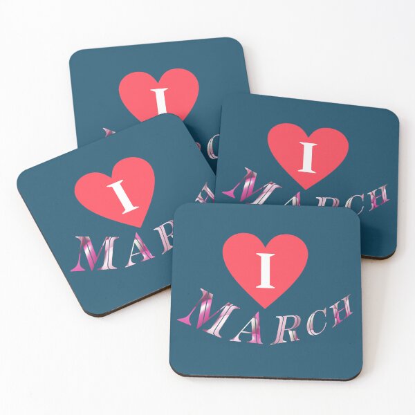 Item preview, I love March customized designed and sold by theparkfact0.