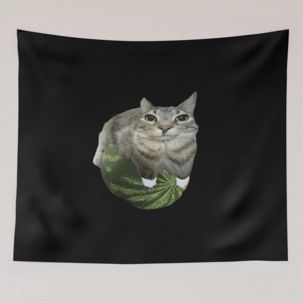 Item preview, watermelon cat designed and sold by Baxobhone.
