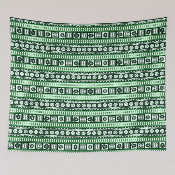 Item preview, Fijian Masi - Tapa Green designed and sold by lolomastudio.