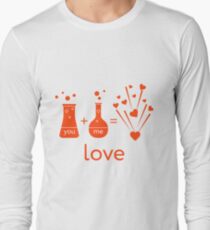 You and me and our chemistry of love. Long Sleeve T-Shirt