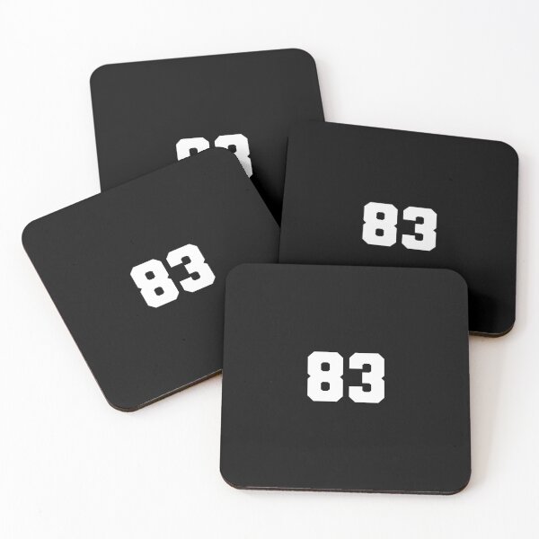 Item preview, 83, eighty-three, white, soccer league designed and sold by Numbers-Art.