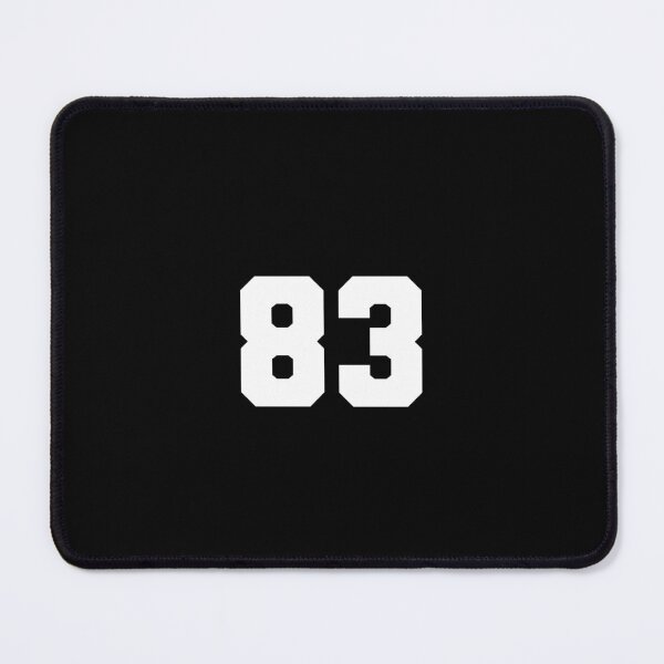 Item preview, 83, eighty-three, white, soccer league designed and sold by Numbers-Art.