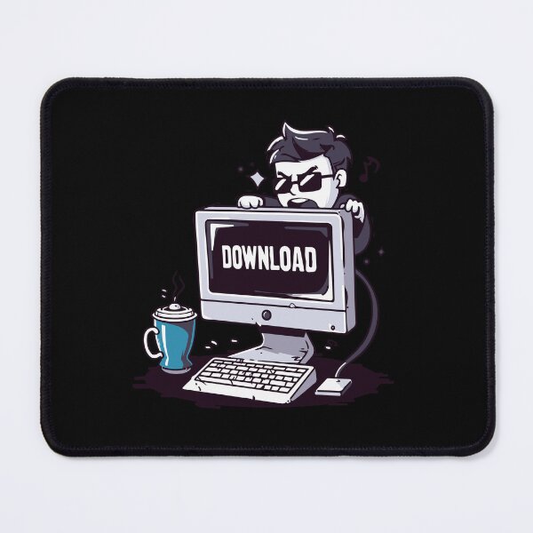 Item preview, Download Frustrated Geek Coffee - Online Geek Festival Design designed and sold by TheRealmWithin.
