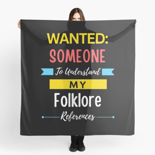 Item preview, Wanted Someone to Understand My Folklore References designed and sold by annoying-shirts.