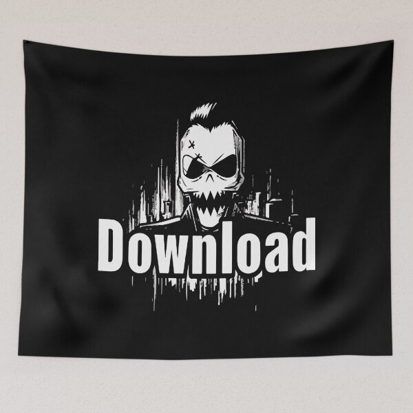 Item preview, Download Punk - Dark Rock Rock'n'Roll Music Online Festival Design designed and sold by TheRealmWithin.
