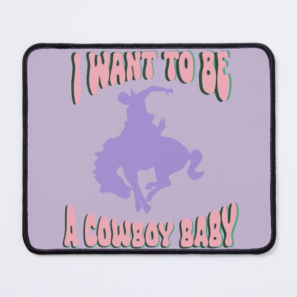 Item preview, I Want To Be a Cowboy Baby designed and sold by WhimsyWeaves.