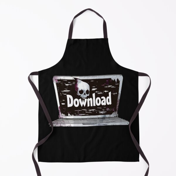 Item preview, Download Skull Computer - Dark Rock Rock'n'Roll Music Online Festival Design designed and sold by TheRealmWithin.