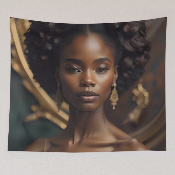 Item preview, Bridgerton inspired woman in gold 2. designed and sold by JustInspireMe.