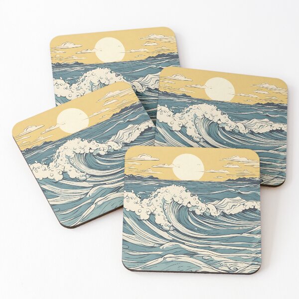 Item preview, Sunny Waves  designed and sold by CharmStudio.