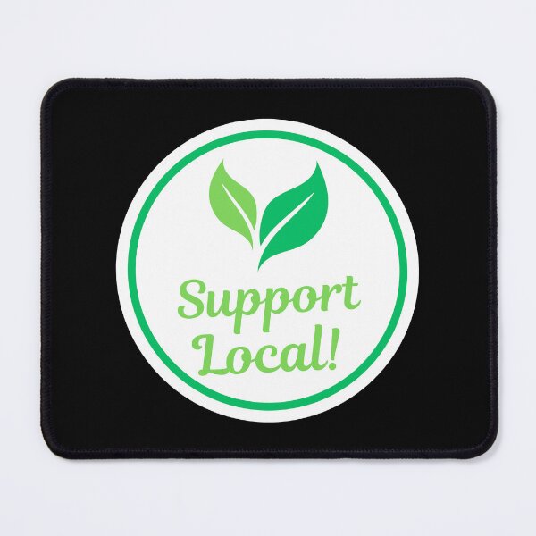 Item preview, Support Local Circle Design designed and sold by CarefulCreation.