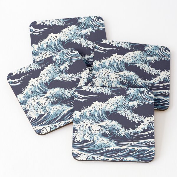 Item preview, Blue Waves  designed and sold by CharmStudio.
