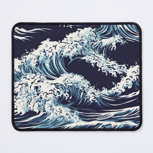 Item preview, Blue Waves  designed and sold by CharmStudio.