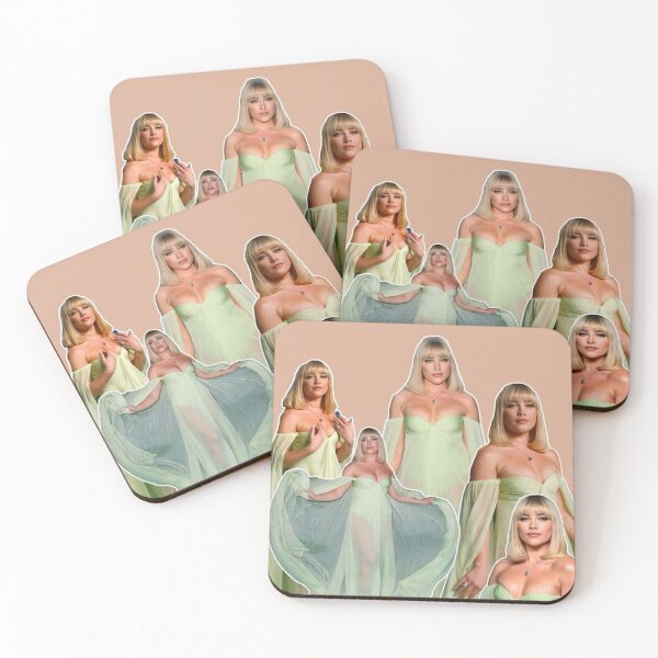 Item preview, florence pugh collage designed and sold by ailén milkovich.