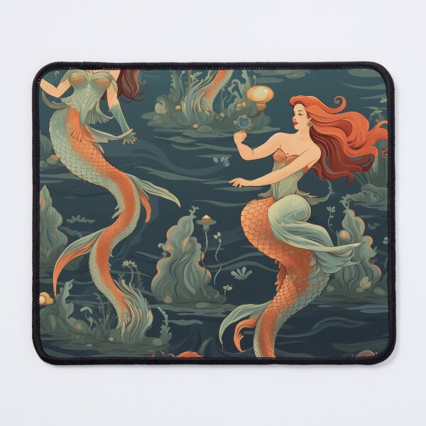 Item preview, Antique 1930s Mermaids designed and sold by Shelly Little.