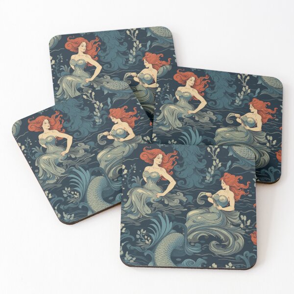 Item preview, Sirenas pelirrojas antiguas designed and sold by Shelly Little.