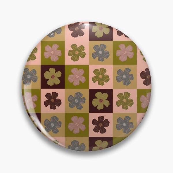 Item preview, Retro Bohemian Flower Tiles Pattern designed and sold by kaitlynlingo.