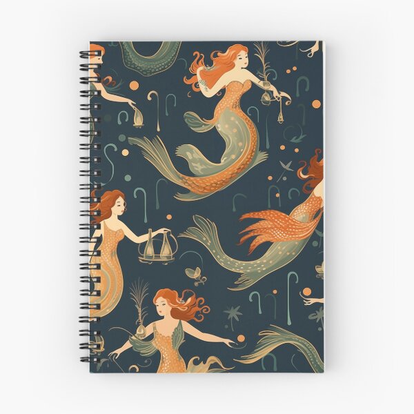 Item preview, Vintage 1940s Mermaids designed and sold by Shelly Little.