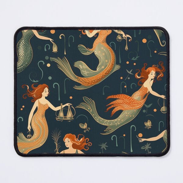 Item preview, Vintage 1940s Mermaids designed and sold by Shelly Little.