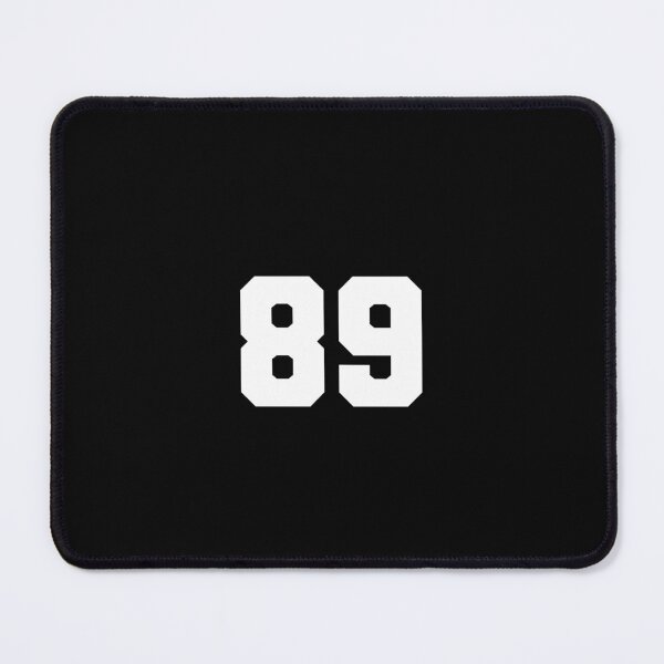 Item preview, 89, eighty-nine, white, soccer league designed and sold by Numbers-Art.