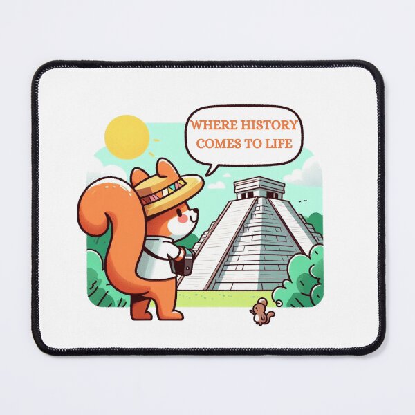 Item preview, Chichen Itza Cancun Squirrel designed and sold by LemuellTrends.