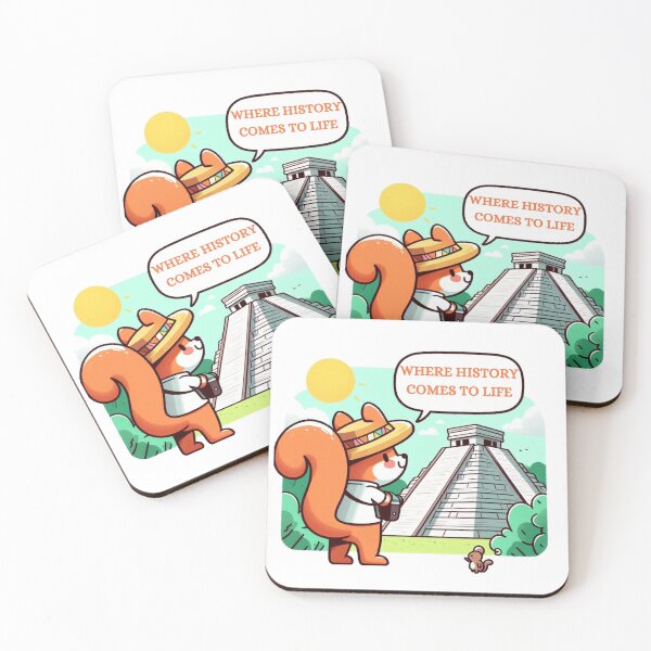 Item preview, Chichen Itza Cancun Squirrel designed and sold by LemuellTrends.