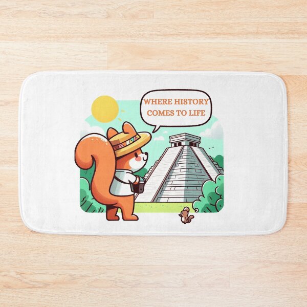 Item preview, Chichen Itza Cancun Squirrel designed and sold by LemuellTrends.