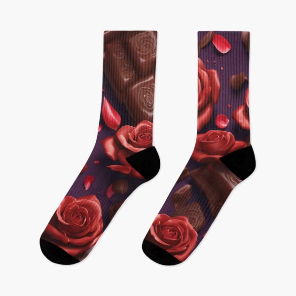 Item preview, Chocolate and roses in Valentine's Day designed and sold by BlissMarket.