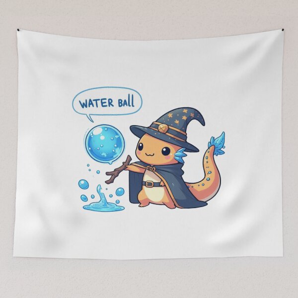 Item preview, Water Witch Salamander designed and sold by LemuellTrends.