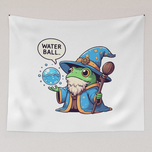 Item preview, Water Witch Frog designed and sold by LemuellTrends.
