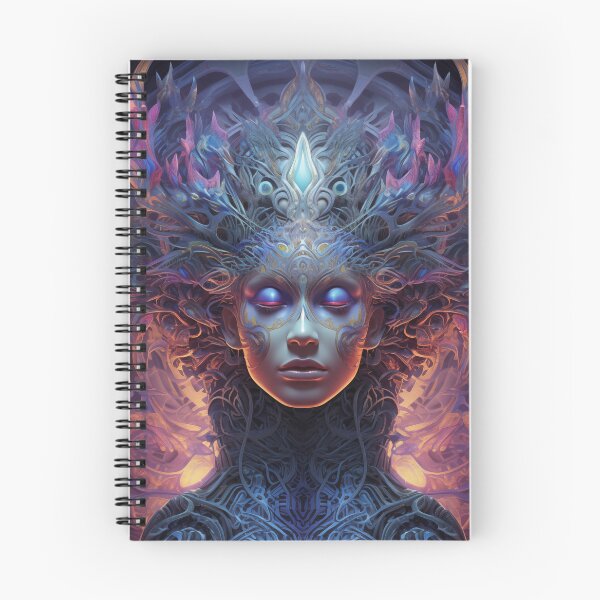 Item preview, Selene, Diosa de la Luna...dmt art designed and sold by TheGlassPortal.