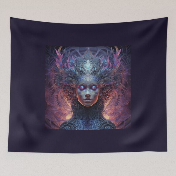 Item preview, Selene, Goddess of the Moon ...dmt art designed and sold by TheGlassPortal.