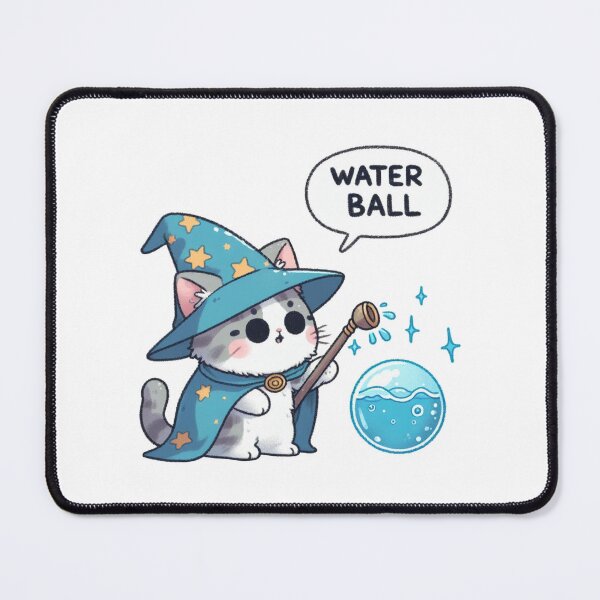 Item preview, Water Witch Cat designed and sold by LemuellTrends.