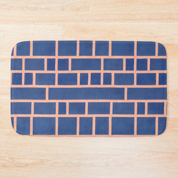 Item preview, Blue Bricks - Seamless Pattern designed and sold by Chubuter.