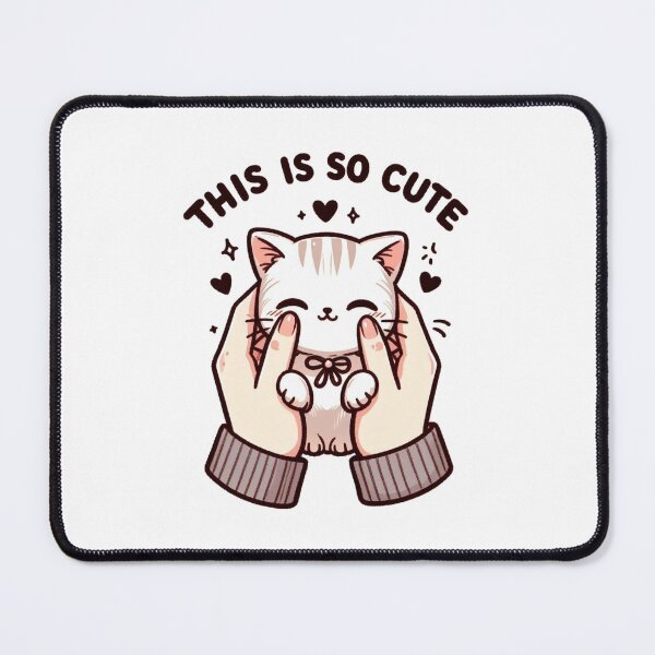 Item preview, This Is So Cute Cat designed and sold by LemuellTrends.